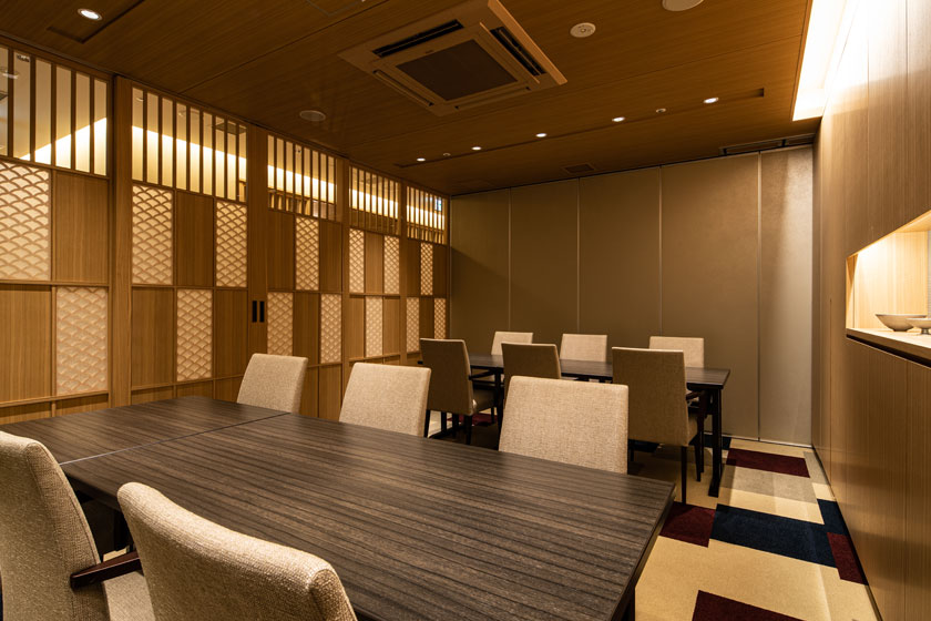 日本料理 ぎん 個室のご案内 新横浜で和食なら新横浜グレイスホテル 公式