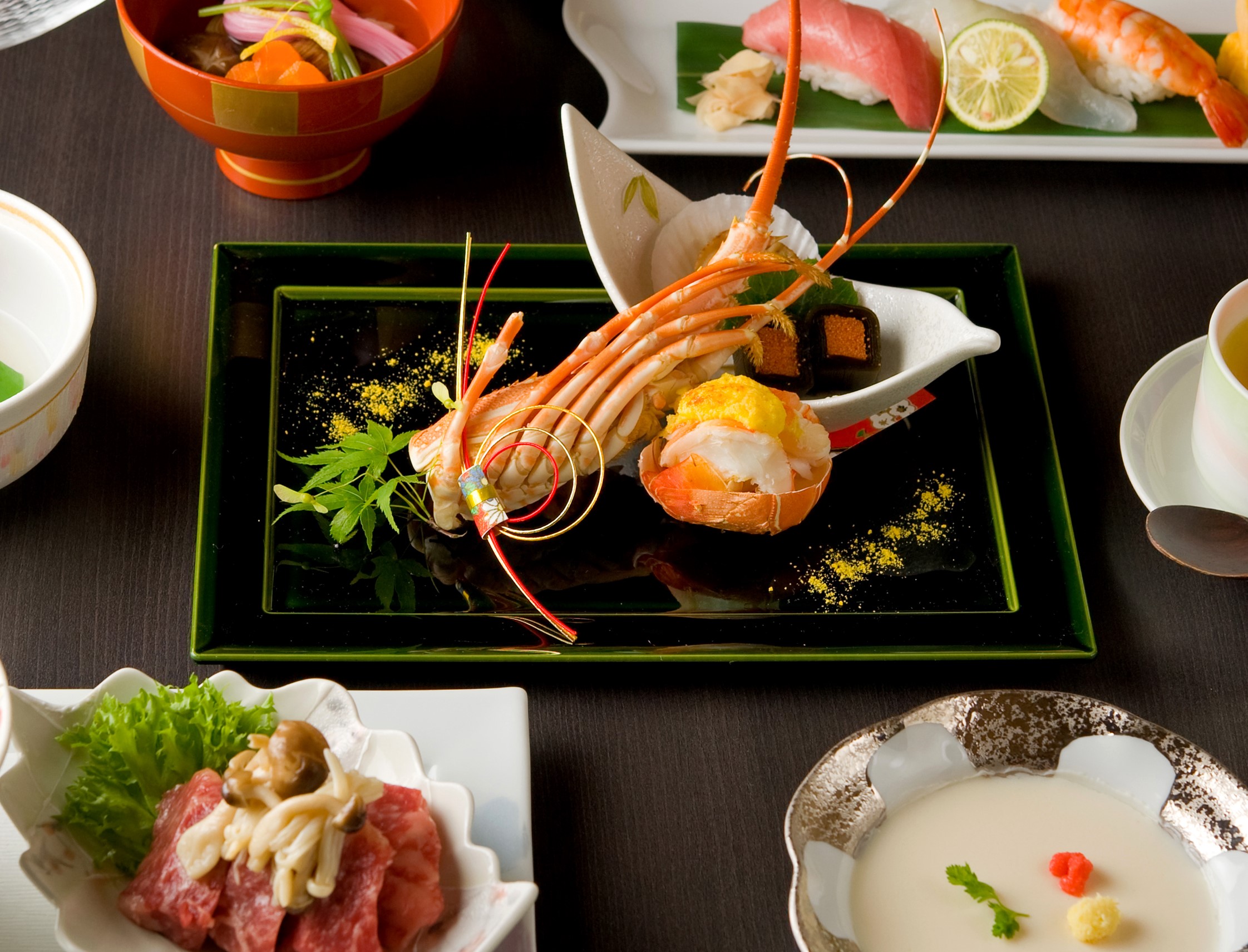 日本料理ぎん　お祝いプラン「お祝い懐石 彩香（さいか）」イメージ
